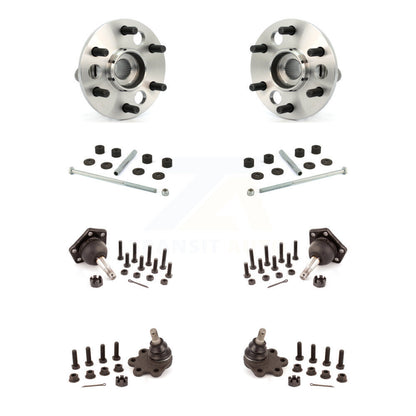 Kit de rotule et de liaison supérieure et inférieure, roulement avant, pour K1500 Chevrolet GMC Suburba
