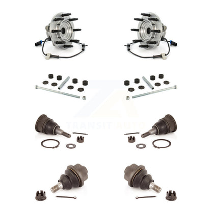 Kit de rotule et de liaison supérieure et inférieure, roulement avant, pour GMC Chevrolet Sierra 2500 H