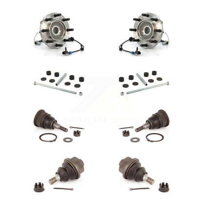 Kit de liaison de rotule supérieure et inférieure, roulement avant, pour Chevrolet GMC Sierra 3500 4WD