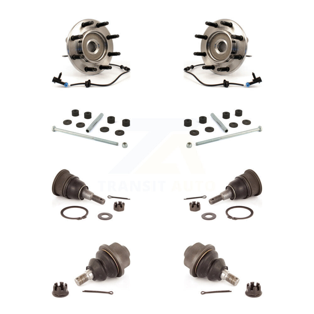 Kit de rotule et de liaison supérieure et inférieure, roulement avant, pour Chevrolet GMC Sierra 2500 H