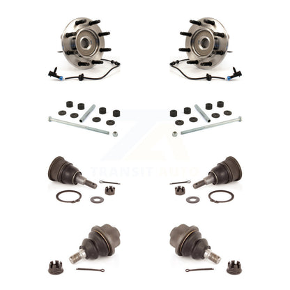 Kit de rotule et de liaison supérieure et inférieure, roulement avant, pour Chevrolet GMC Sierra 2500 H