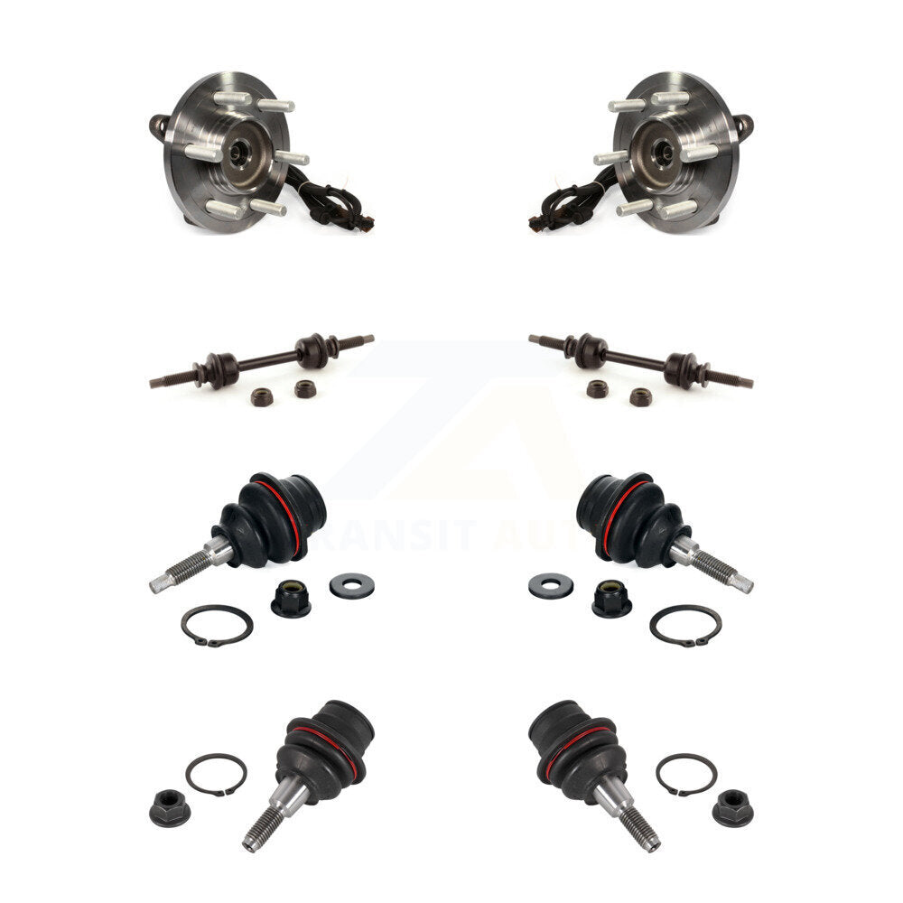 Kit de liaison de stabilisateur de barre stabilisatrice, roulement avant supérieur et inférieur, pour Ford F-15