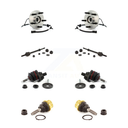 Kit de rotule supérieure et inférieure de roulement de moyeu avant et de liaison de barre stabilisatrice pour Dodge Ram 1500