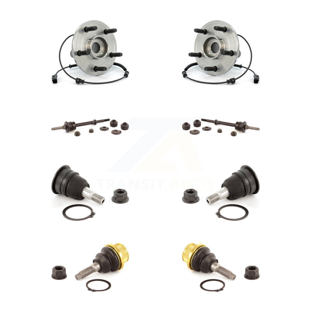 Kit de rotule inférieure supérieure et de barre stabilisatrice, roulement avant, pour Dodge Ram 1500 RWD