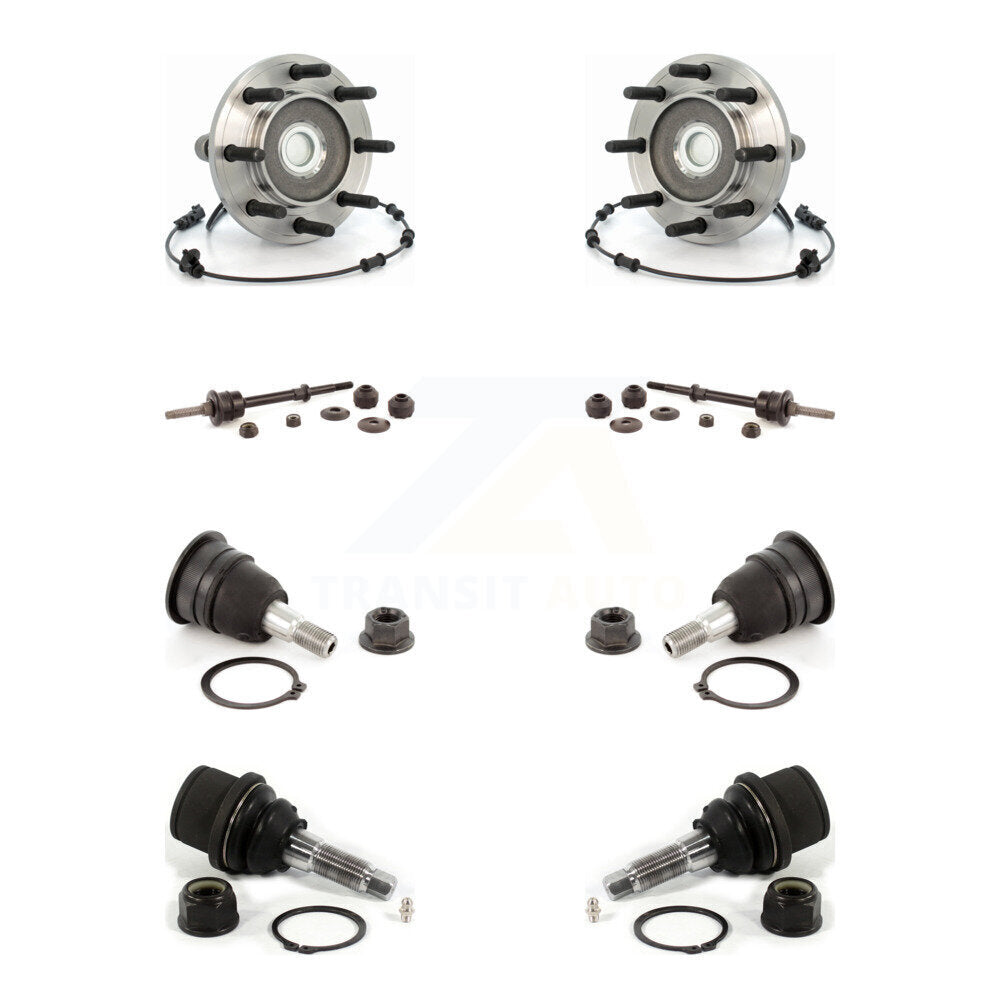 Kit de rotule inférieure supérieure et de barre stabilisatrice, roulement avant, pour Dodge Ram 2500 350