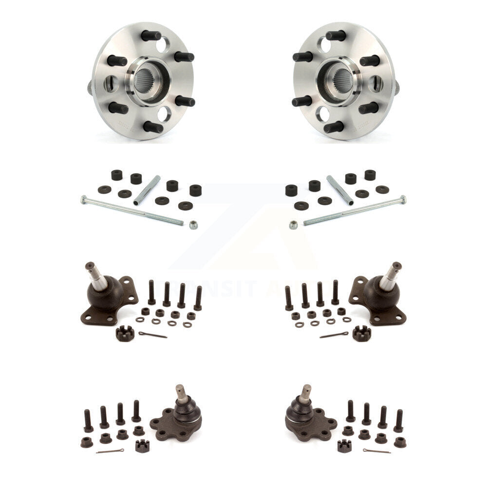 Kit de rotule et de liaison supérieure et inférieure, roulement avant, pour Chevrolet GM de banlieue K2500