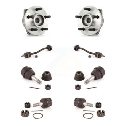 Kit de liaison de barre stabilisatrice, roulement de moyeu avant, joint à rotule supérieur et inférieur, pour Jeep Wrangler TJ