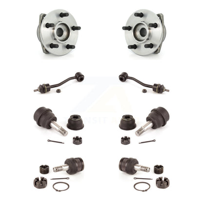 Kit de liaison de barre stabilisatrice, roulement de moyeu avant, joint à rotule supérieur et inférieur, pour Jeep Wrangler TJ