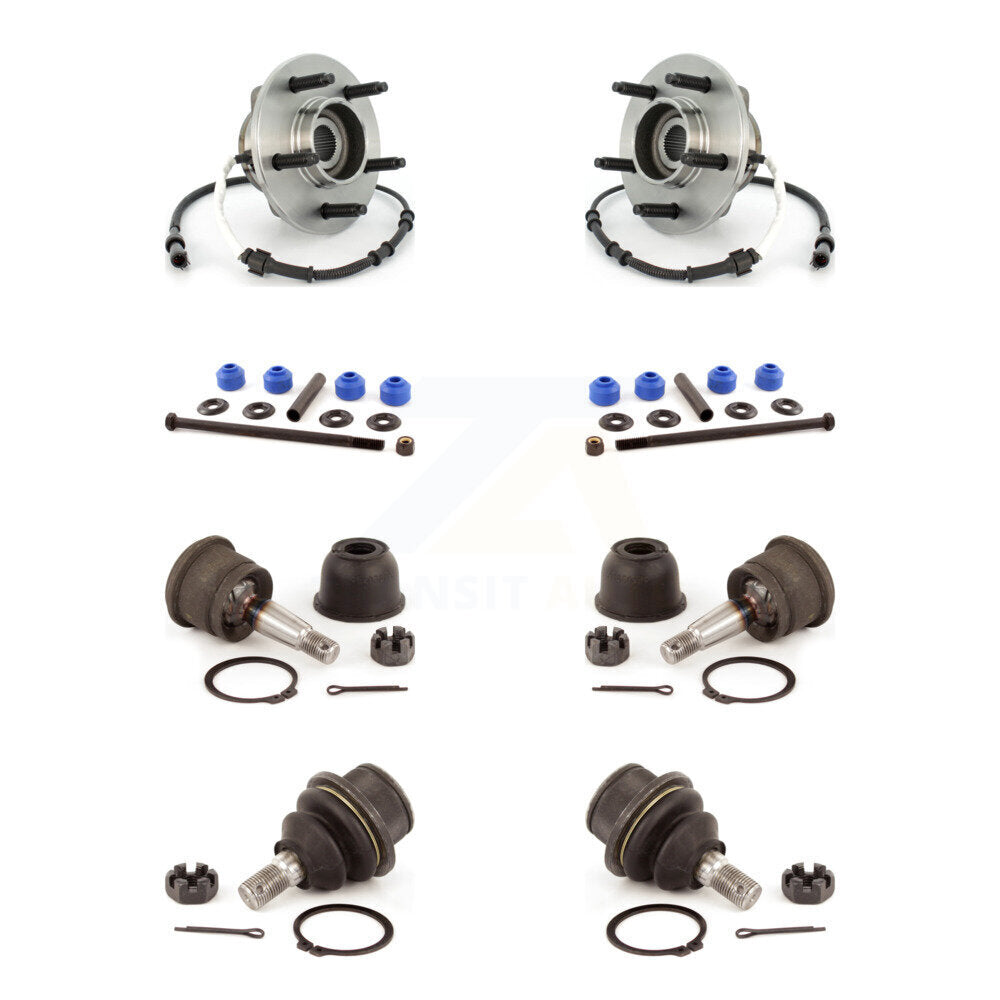 Kit de rotule inférieure supérieure et de barre stabilisatrice, roulement avant, pour Ford F-150 Heritag