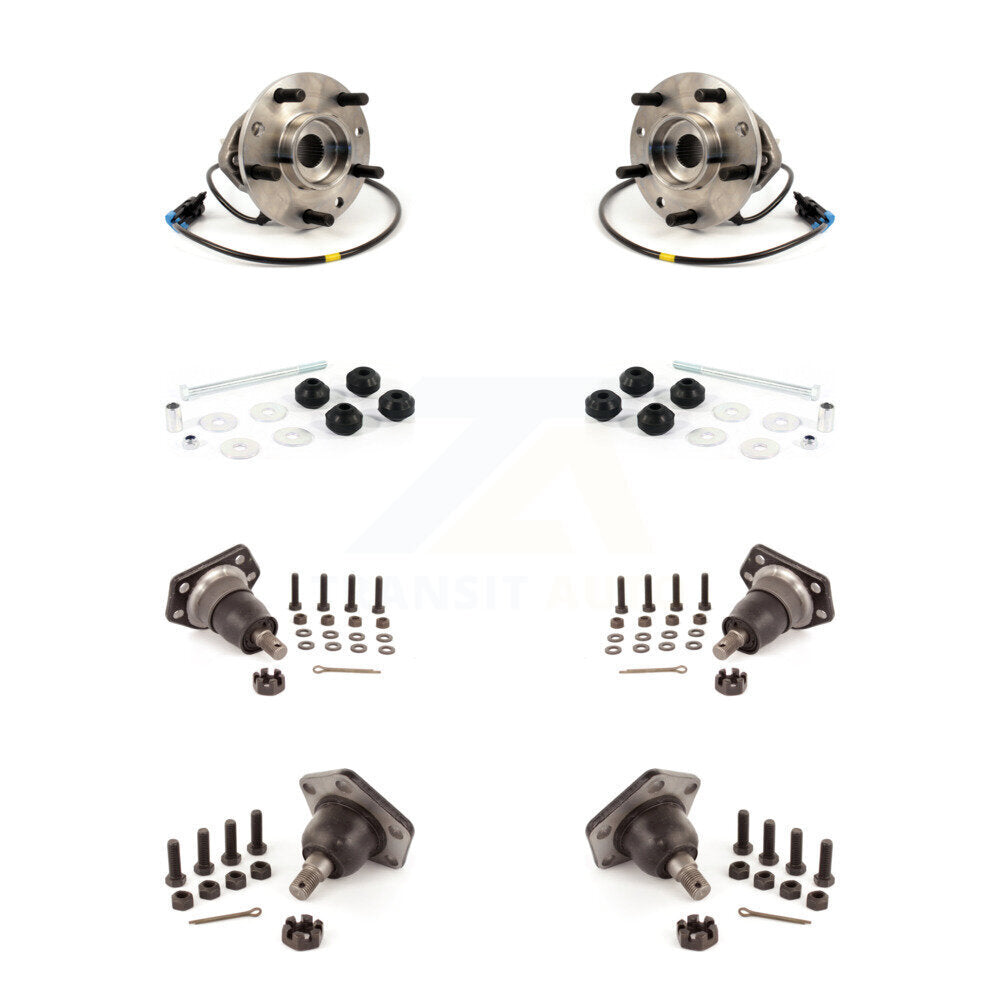 Kit de liaison de rotule supérieure et inférieure, roulement avant, pour Chevrolet GMC Blazer S10 Jimm