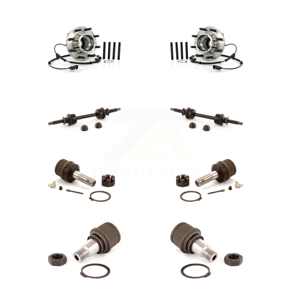 Kit de rotule et de liaison supérieure et inférieure, roulement avant, pour Ford F-350 Super Duty F-250