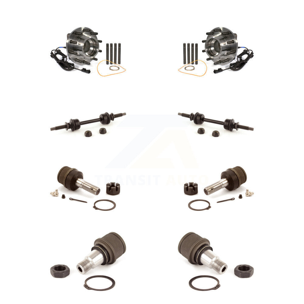 Kit de liaison de barre stabilisatrice, roulement avant supérieur et inférieur, pour Ford F-450 Super Dut