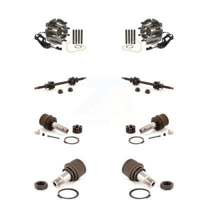 Kit de liaison de barre stabilisatrice, roulement avant supérieur et inférieur, pour Ford F-450 Super Dut