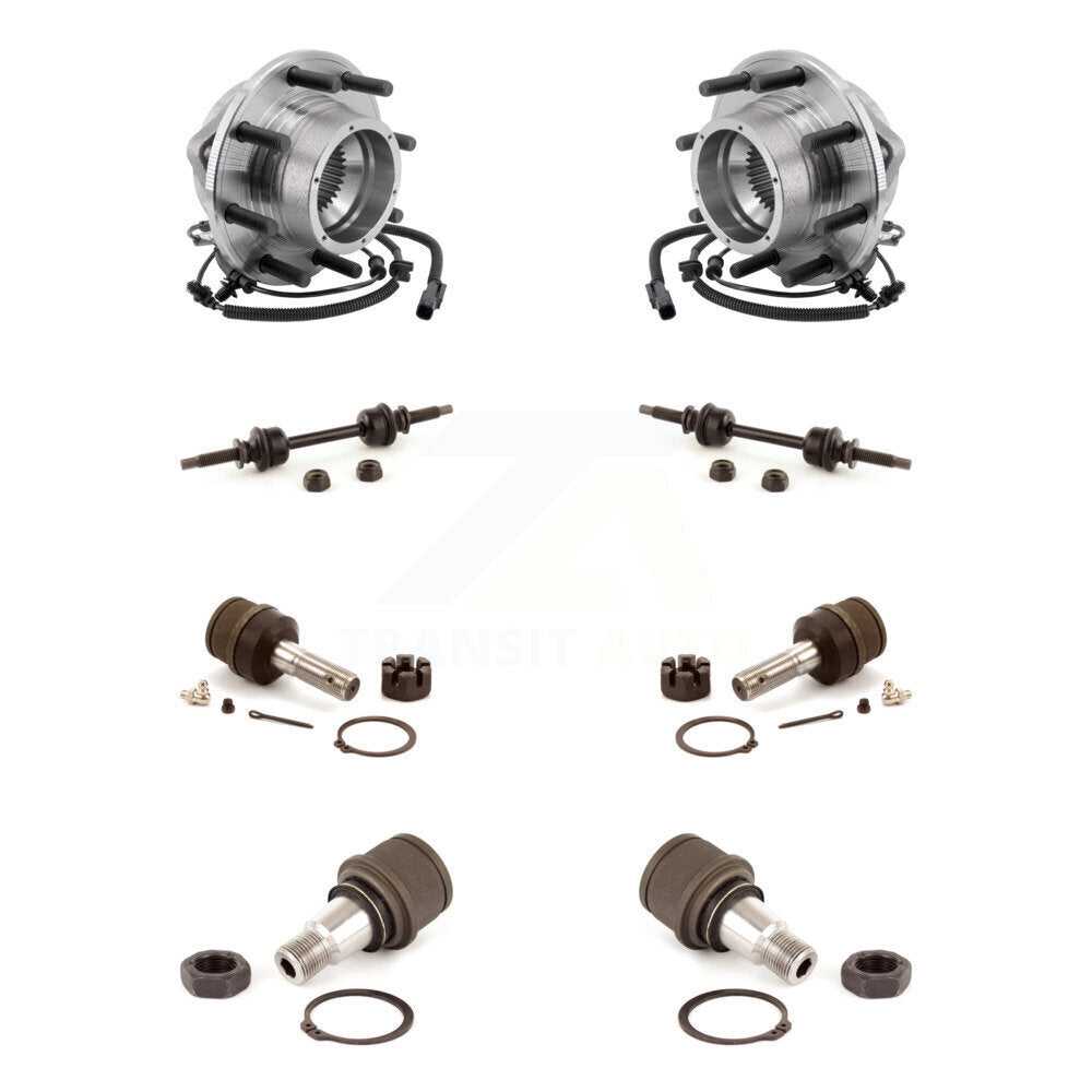 Kit de liaison de rotule supérieure et inférieure de roulement de moyeu avant, pour Ford F-350 Super Duty 4WD