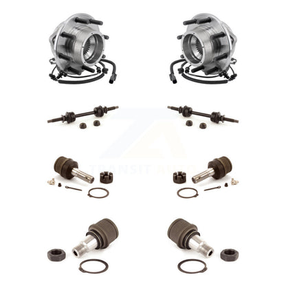 Kit de liaison de rotule supérieure et inférieure de roulement de moyeu avant, pour Ford F-350 Super Duty 4WD