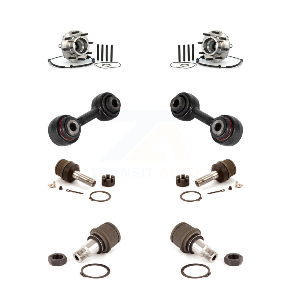 Kit de rotule et de liaison supérieure et inférieure, roulement avant, pour Ford F-350 Super Duty F-250