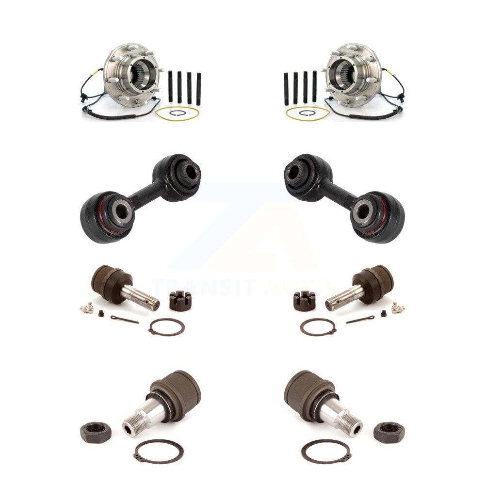 Kit de rotule et de liaison supérieure et inférieure, roulement avant, pour Ford F-350 Super Duty F-250