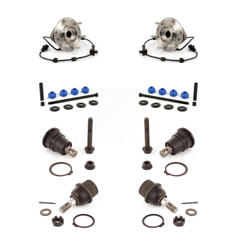 Kit de liaison de rotule supérieure et inférieure, roulement avant, pour Chevrolet Trailblazer GMC Saa
