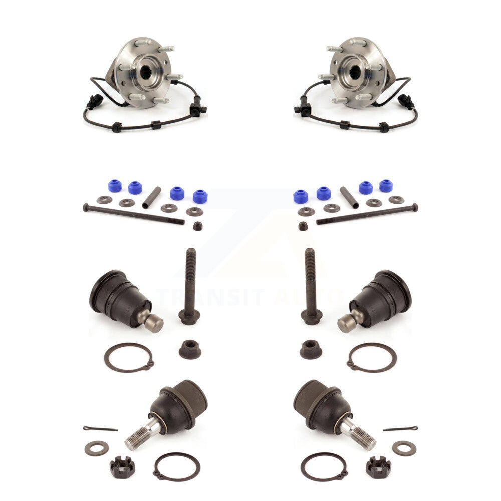 Kit de liaison de rotule supérieure et inférieure, roulement avant, pour Chevrolet Trailblazer GMC Saa