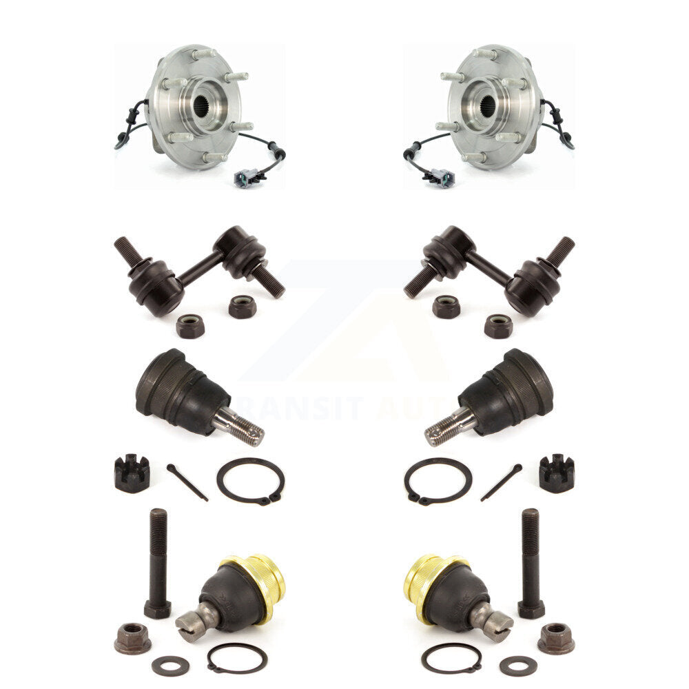 Kit de liaison de rotule supérieure et inférieure de roulement de moyeu avant, pour Nissan TITAN INFINITI QX5