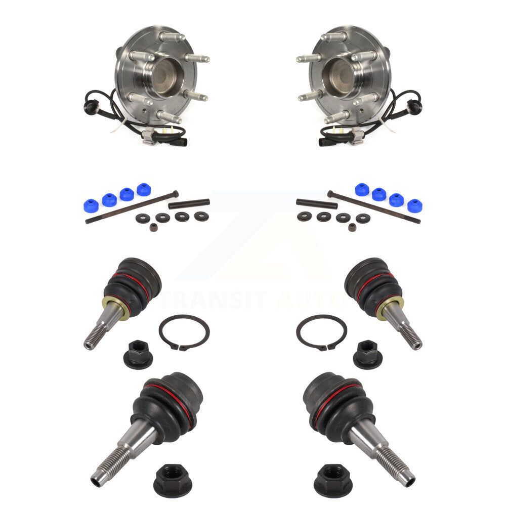 Kit de rotule et de liaison supérieure et inférieure, roulement avant, pour Chevrolet GMC Sierra 1500 X