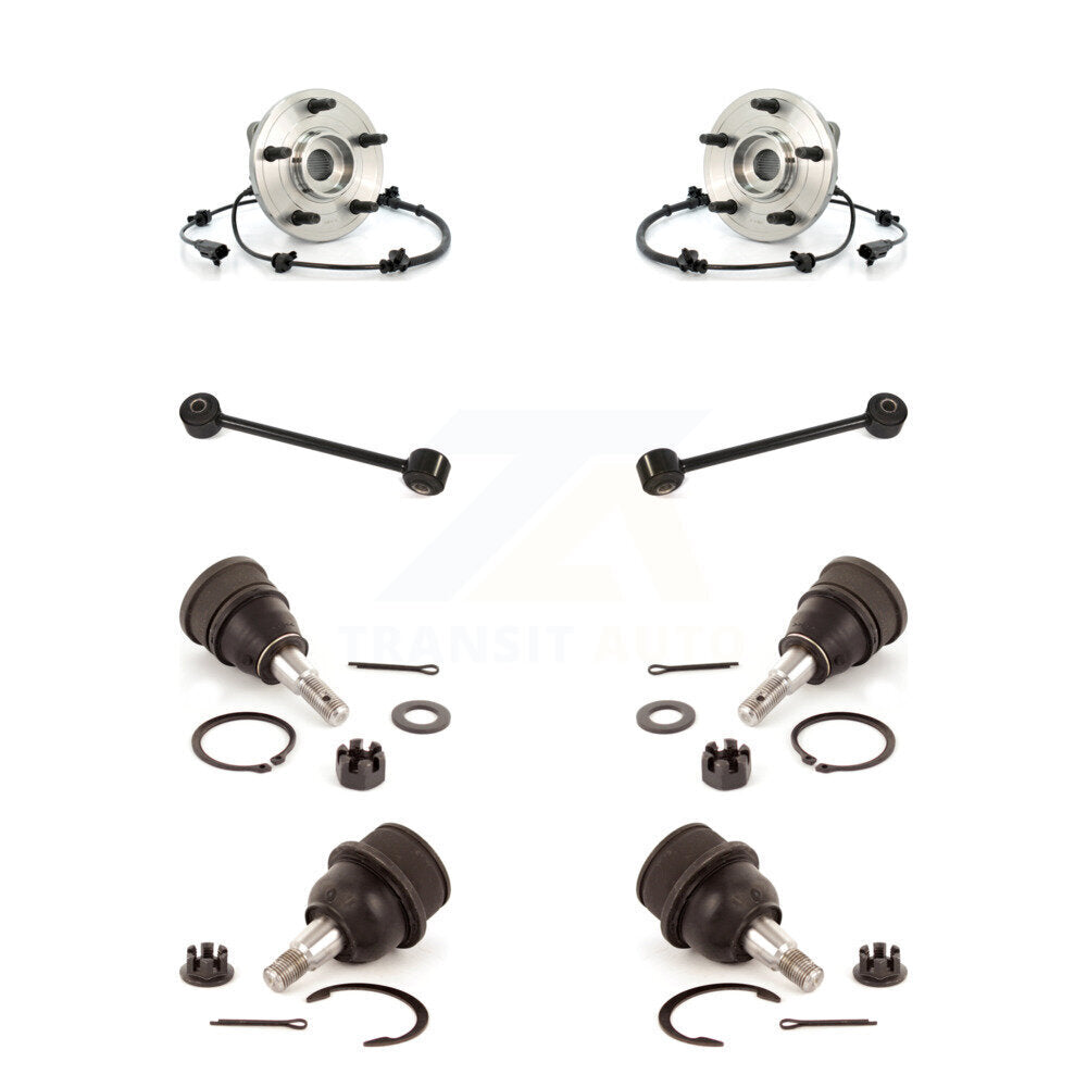 Kit de liaison de rotule supérieure et inférieure, roulement avant, pour Jeep Grand Cherokee Commander
