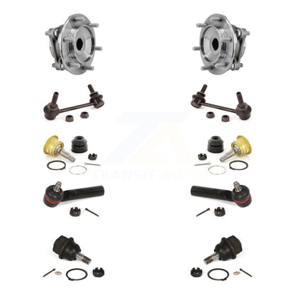 Kit de liaison de biellette de direction extérieure, roulement avant supérieur et inférieur, Joint à rotule extérieur (10 pièces) pour Toyota F