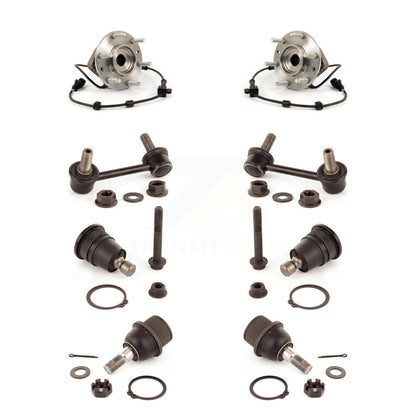Kit de rotule et de liaison supérieure et inférieure de roulement avant (8 pièces) pour Chevrolet GMC Envoy X