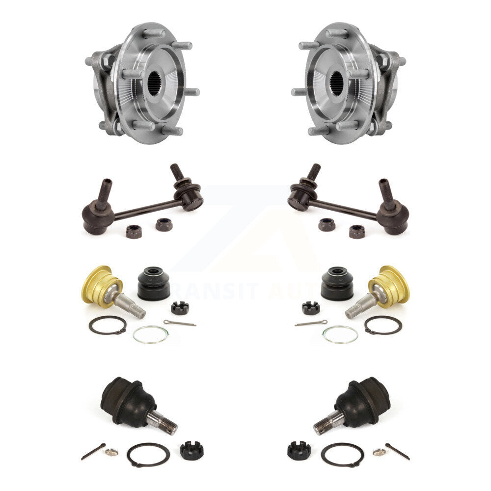 Kit de liaison de rotule supérieure et inférieure de roulement avant (8 pièces) pour Toyota 4Runner FJ Lexus