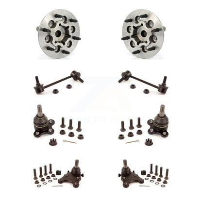 Kit de rotule et de liaison supérieure et inférieure de roulement avant (8 pièces) pour Chevrolet Colorado GM