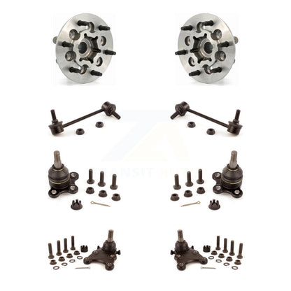 Kit de rotule et de liaison supérieure et inférieure de roulement avant (8 pièces) pour Chevrolet Colorado GM