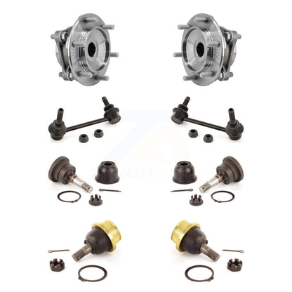 Kit de liaison de rotule supérieure et inférieure de roulement avant (8 pièces) pour Toyota Tacoma 4WD 05-23