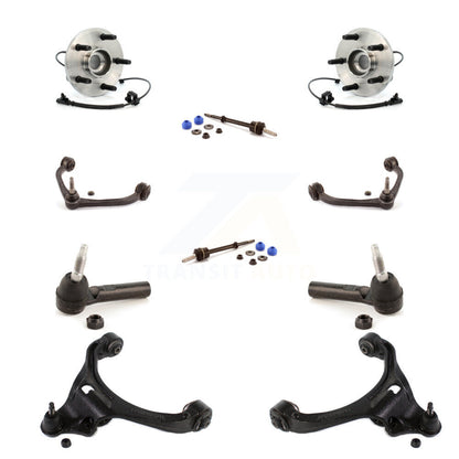 Kit de biellette de direction et de liaison extérieure, bras de commande supérieur inférieur et roulement avant (10 pièces) pour Dakot
