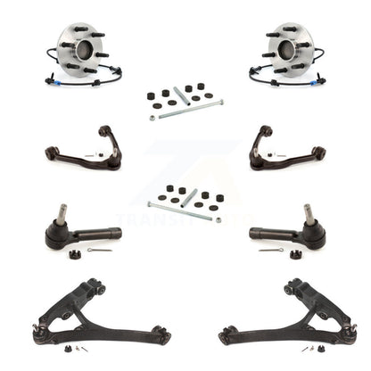 Kit de liaison de biellette de direction extérieure, bras de commande supérieur inférieur et roulement avant (10 pièces) pour GMC 150