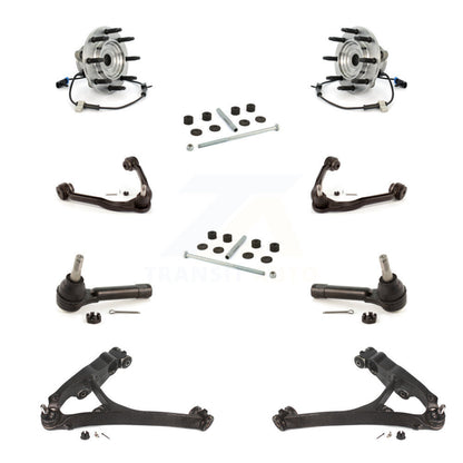 Kit de liaison de biellette de direction extérieure, bras de commande supérieur inférieur et roulement avant (10 pièces) pour 1500 GM