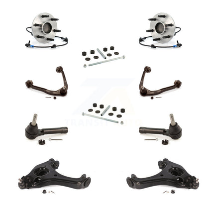 Kit de biellette de direction et de liaison extérieure, bras supérieur inférieur et roulement avant (10 pièces) pour Chevrolet GMC