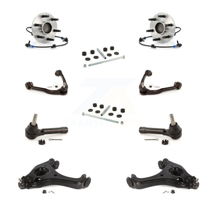 Kit de biellette de direction et de liaison extérieure, bras supérieur inférieur et roulement avant (10 pièces) pour Chevrolet GMC