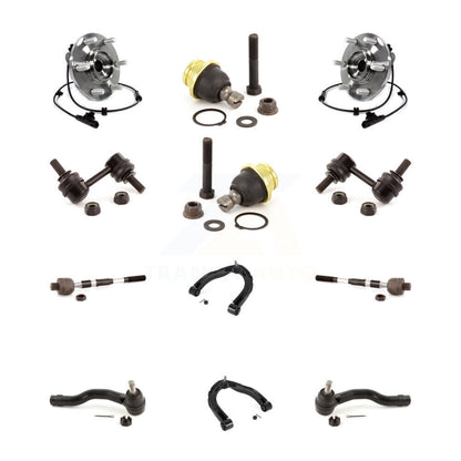 Kit de biellette de direction et de liaison intérieure extérieure de rotule inférieure de bras supérieur avant (12 pièces) pour QX80