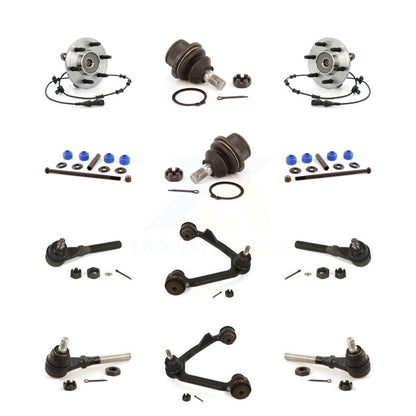Kit de biellette de direction et de liaison intérieure extérieure de rotule inférieure de bras supérieur avant (12 pièces) pour Ford
