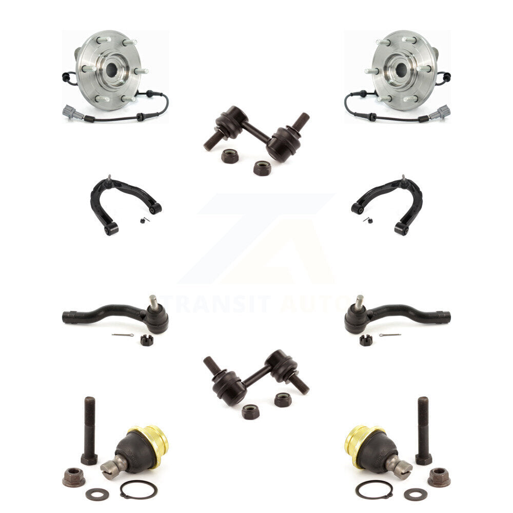 Kit de liaison de biellette de direction extérieure, roulement avant, bras de commande supérieur, rotule inférieure, pour QX5