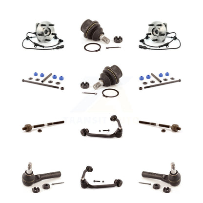 Kit de biellette de direction et de liaison intérieure extérieure de rotule inférieure de bras supérieur avant (12 pièces) pour Ford