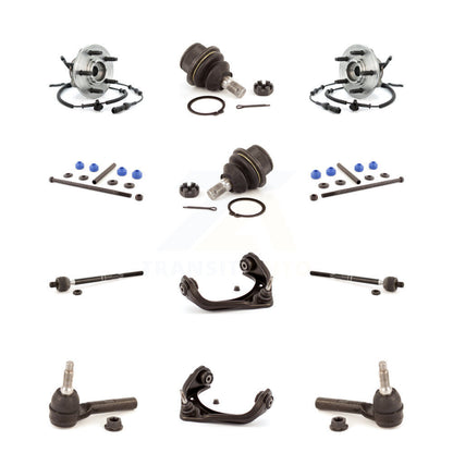 Kit de biellette de direction et de liaison intérieure extérieure de rotule inférieure de bras supérieur avant (12 pièces) pour Ford