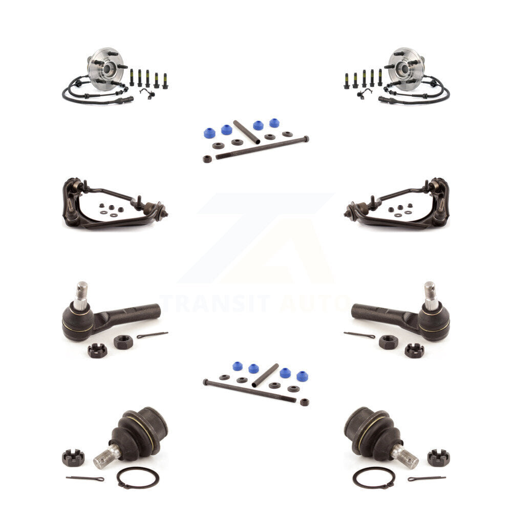 Kit de liaison de biellette de direction extérieure, roulement avant, bras de commande supérieur, rotule inférieure, pour