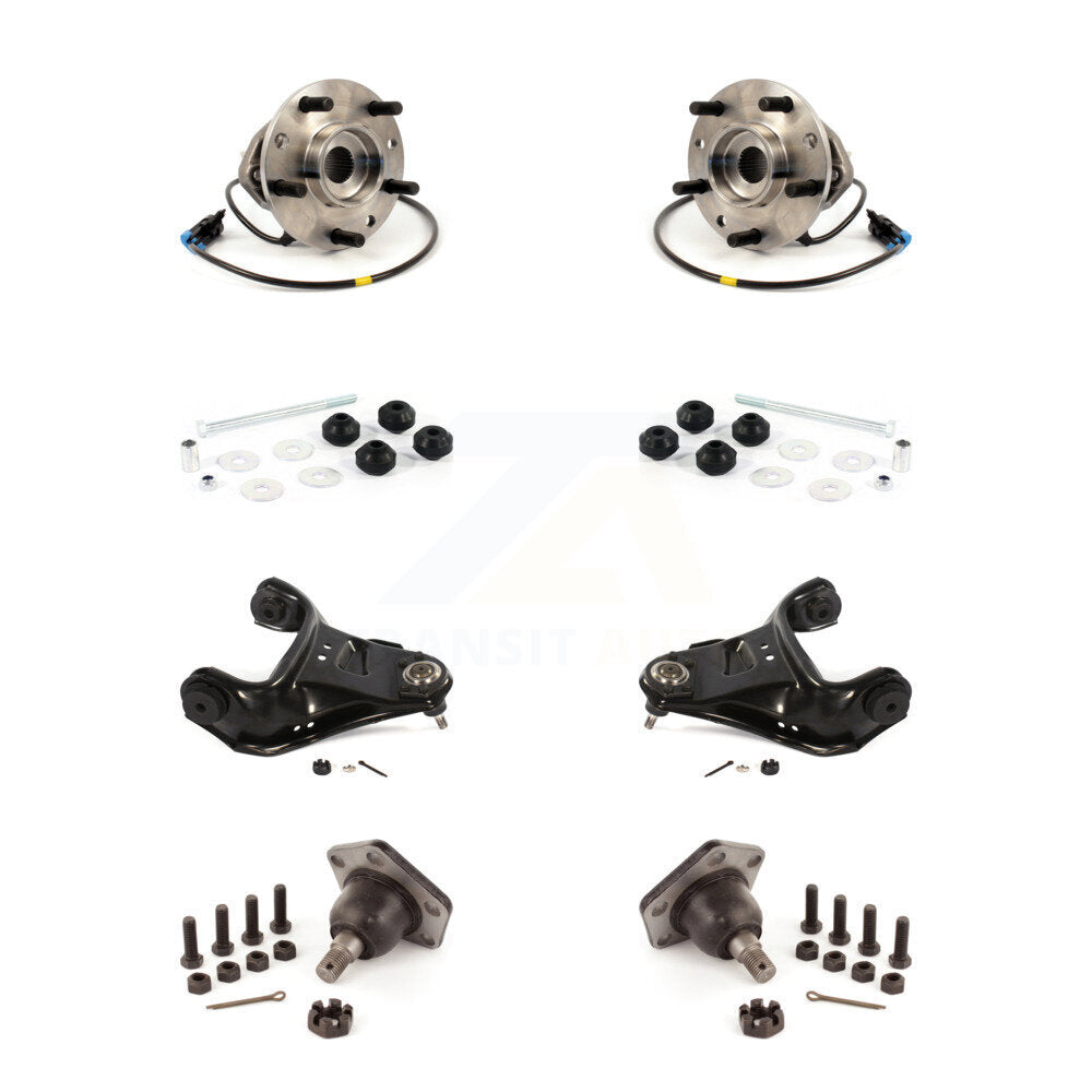 Kit de bras de commande et de liaison supérieur, roulement avant, rotule inférieure, bras de commande supérieur (8 pièces) pour Chevrolet