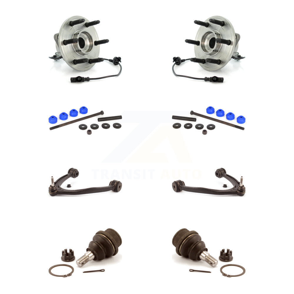 Kit de liaison de bras de commande supérieur, roulement avant, rotule inférieure, bras de commande supérieur (8 pièces) pour Chevrolet X