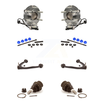Kit de bras de commande et de liaison supérieur, roulement avant, rotule inférieure, bras de commande supérieur (8 pièces) pour GMC Sierr
