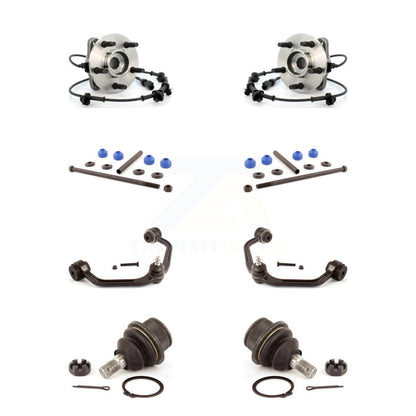 Kit de bras supérieur et de liaison de rotule inférieure de roulement avant (8 pièces) pour Ford Ranger Mazda