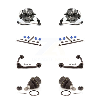 Kit de liaison de bras de commande supérieur, roulement avant, rotule inférieure, bras de commande supérieur (8 pièces) pour Ford Ranger