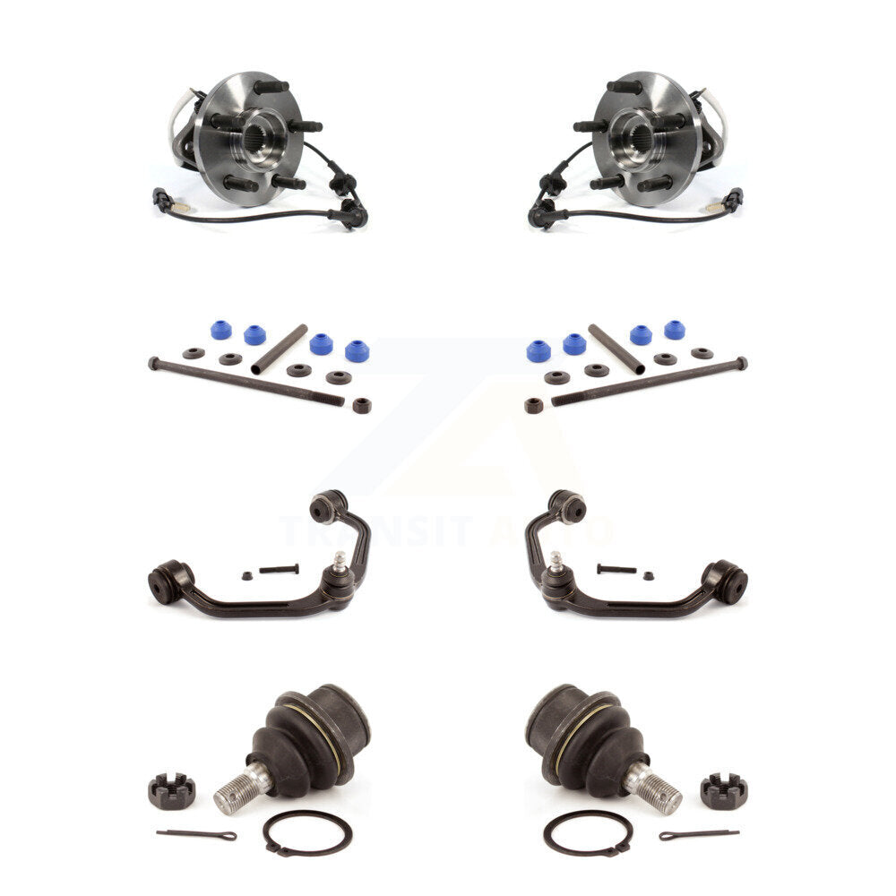 Kit de liaison de bras de commande supérieur, roulement avant, rotule inférieure, bras de commande supérieur (8 pièces) pour Ford Ranger