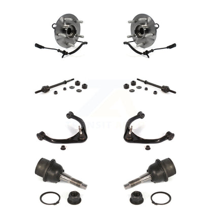 Kit de liaison de bras de commande supérieur, roulement avant, rotule inférieure, bras de commande supérieur (8 pièces) pour Ram 1500 4W